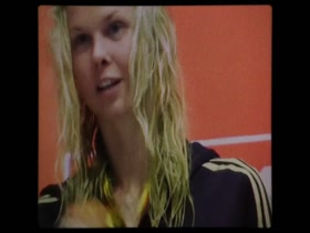 Jennifer Rostock hot scene in Hengstin 14
