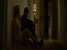 Alice Eve hard niples, hot scene in Misconduct 11