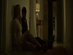 Alice Eve hard niples, hot scene in Misconduct 13