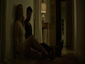 Alice Eve hard niples, hot scene in Misconduct 20
