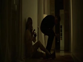 Alice Eve hard niples, hot scene in Misconduct 4