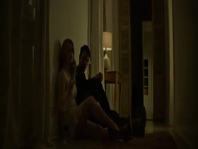 Alice Eve hard niples, hot scene in Misconduct 5