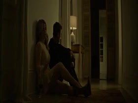 Alice Eve hard niples, hot scene in Misconduct 7