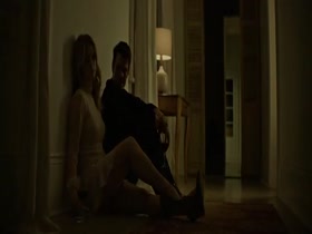 Alice Eve hard niples, hot scene in Misconduct 9