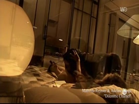 Mathilda Reynier , Adeline Lange lesbian , nude scene in Dilemme Charnel 2
