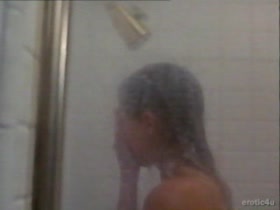 Jackie Swanson nude, shower scene in Hidden Rage 19