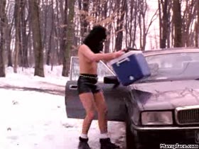 Jacqueline Lovell nude, boobs scene in sara st james hideous 13