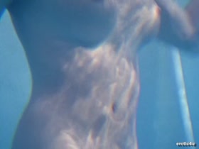 Nancy OBrien nude, pool scene in Web Of Seduction 10