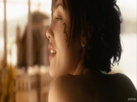 Olga Kurylenko Lingerie , Explicit scene in Hitman 13