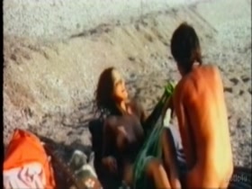 Ornella Mutiin beach , nude scene in Il Sole Nella Pelle 11