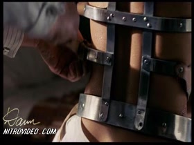 Salma Hayek boobs , Brunette scene in Frida 10