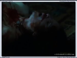 Danielle Harris Blonde , Gore scene in Halloween (2007) 19