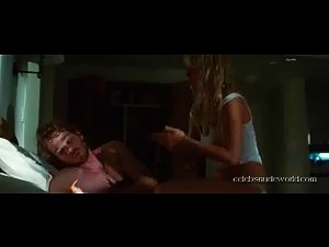 Laura Ramsey Lingerie , Blonde scene in Ruins (2008) 15