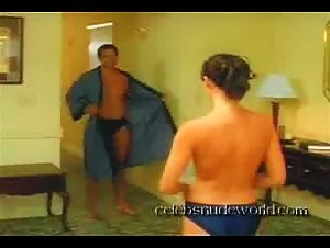 Lauren Hays kissing , Couple in Hotel Erotica (2004) 3