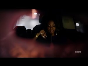Naturi Naughton bed , nude scene in Power (2014) 20