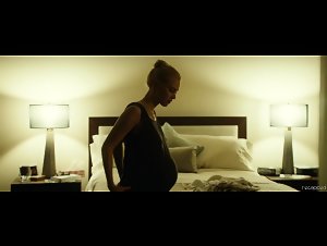 Sarah Gadon nude, side boobs scene in Enemy (2013) 16