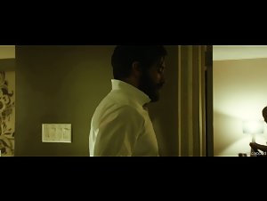 Sarah Gadon nude, side boobs scene in Enemy (2013) 5