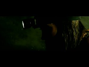 Sarah Oh wet , hot scene in Crypt (2009) 4