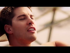 Nikki Leigh nude, hard nipples scene in Sand (2015) 17