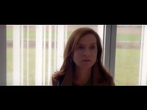 Alice Isaaz boobs scene in Elle (2016) 10