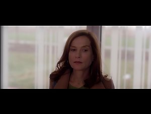 Alice Isaaz boobs scene in Elle (2016) 16