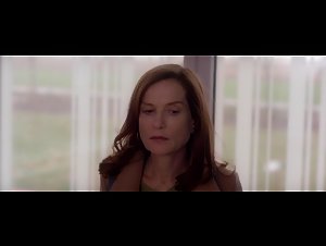 Alice Isaaz boobs scene in Elle (2016) 19
