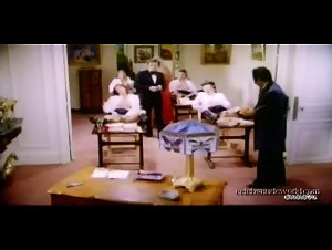 Catherine Greiner , Celine Galone , Elodie Delage , Jane Baker fingering scene in Les petites ecolieres (1980) 14