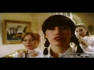 Catherine Greiner , Celine Galone , Elodie Delage , Jane Baker doggie style scene in Les petites ecolieres (1980) 1