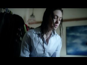Emmy Rossum after shower , wet scene in Shameless (2011) 18