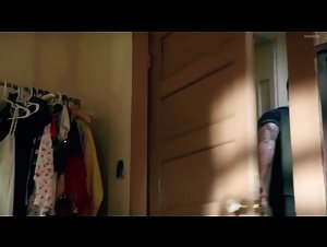 Emmy Rossum ontop , nude scene in Shameless (2011) 12