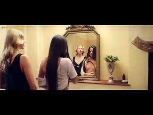 Sarah Butler ,Estella Warren Outdoor , Butt In The Stranger Within 10