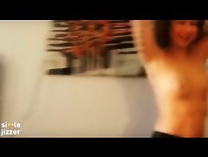 Swedish Youtuber Flashing her Small Titties 8
