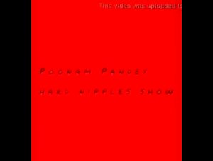 Poonam Pandey erect long hard nipples in bikini 3