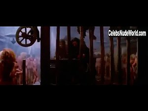 Agneta Eckemyr , Janine Reynaud , Malisa Longo Wet , Public Nudity In Blindman (1971) 4