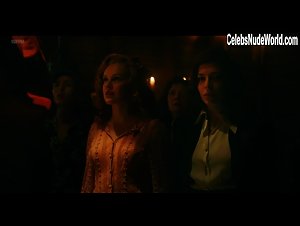 Amara Zaragoza boobs , Public Nudity In Strange Angel (series) (2018) 4