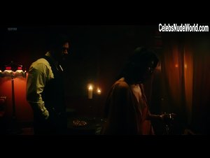Amara Zaragoza Seducing , Flashing boobs In Strange Angel (series) (2018) 10