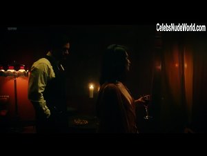 Amara Zaragoza Seducing , Flashing boobs In Strange Angel (series) (2018) 12