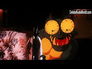 Barbara Dare Gore , Lingerie scene in Evil Toons (1992) 10
