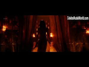 Sofia Boutella Xxx - Sofia Boutella in Mummy (2017) Sex Scene - CelebsNudeWorld.com