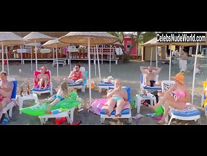 Mill Jober nude, boobs scene in Holiday (2018) 1