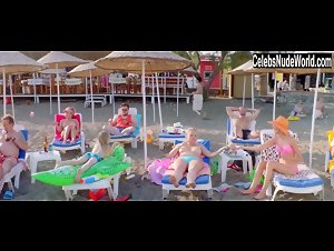 Mill Jober nude, boobs scene in Holiday (2018) 2