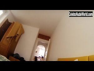 Julie Dray side boobs scene in Base (2017) 19