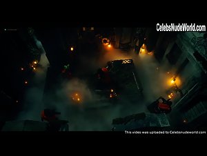 Emily Browning Cleavage , Hot in American Gods (series) (2017) 2
