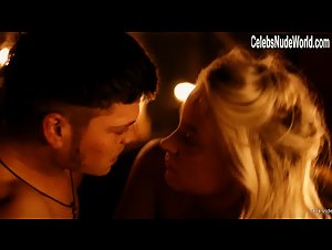 Ida Nielsen Kissing , Flashing boobs in Vikings (series) (2013) 19