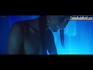 Eva Dagoo nude , striping scene in Hyena (2014)