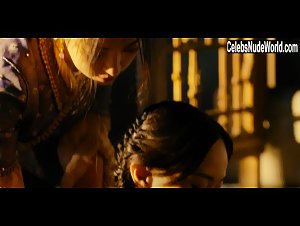 Esther Low Asian , boobs in Marco Polo (series) (2014) 2