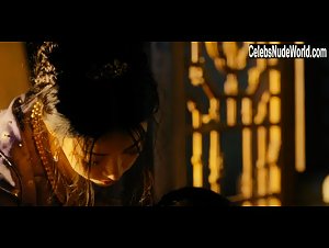 Esther Low Asian , boobs in Marco Polo (series) (2014) 4