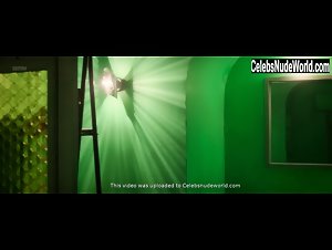 Clare Durant wet , shower scene in Animas (2018) 9