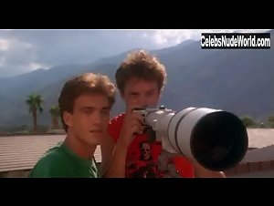 Sheree J. Wilson Voyeur , boobs in Fraternity Vacation (1985) 6