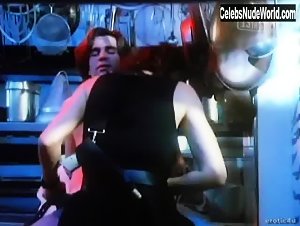 Lynette Walden Sexy Dress , Cleavage in Silencer (1992) 13